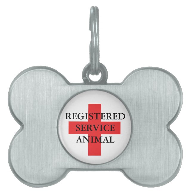 Service Animal Tag (Front)