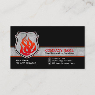 Service Business Card  Template