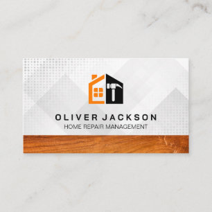 Service Icons   Renovations   Builders Repair Business Card