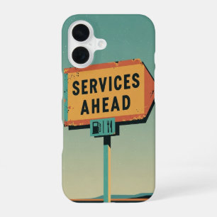 Services Ahead iPhone 16 Case
