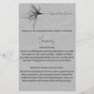 Services Menu