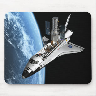 Servicing Hubble - Artistic Rendering Mouse Pad