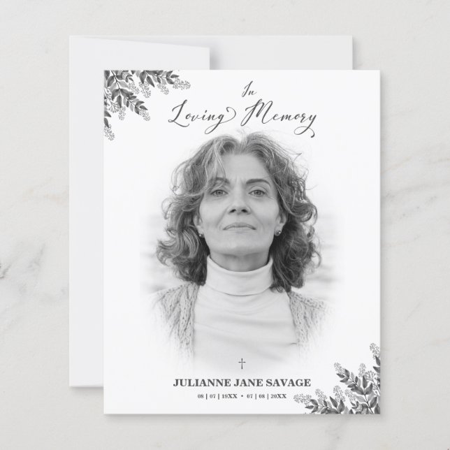 Servicio de recordatorio de fotografías funerarias (Front)