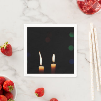 Servilleta personalizada con fotografía bokeh napkin