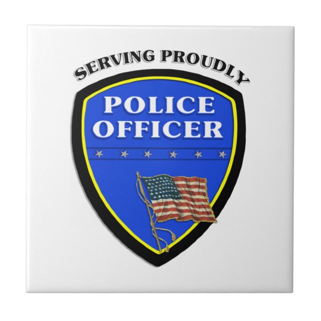 Serving Proudly Tile (Front)