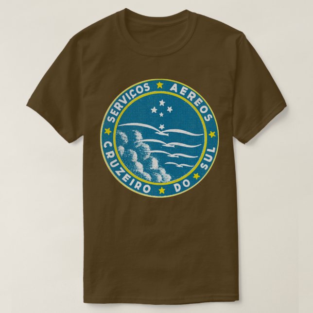 Servios Areos Cruzeiro do Sul T-Shirt (Design Front)