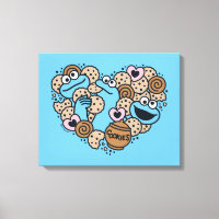 Sesame Sesame | Cookie Monster Doodle Heart