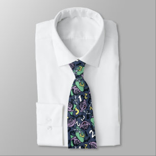 Sesame Sesame Count von Count Doodle Pattern Tie
