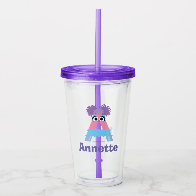 Sesame Street | A is for Abby Acrylic Tumbler (Front)