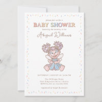 Sesame Street Abby Cadabby Confetti Baby Shower