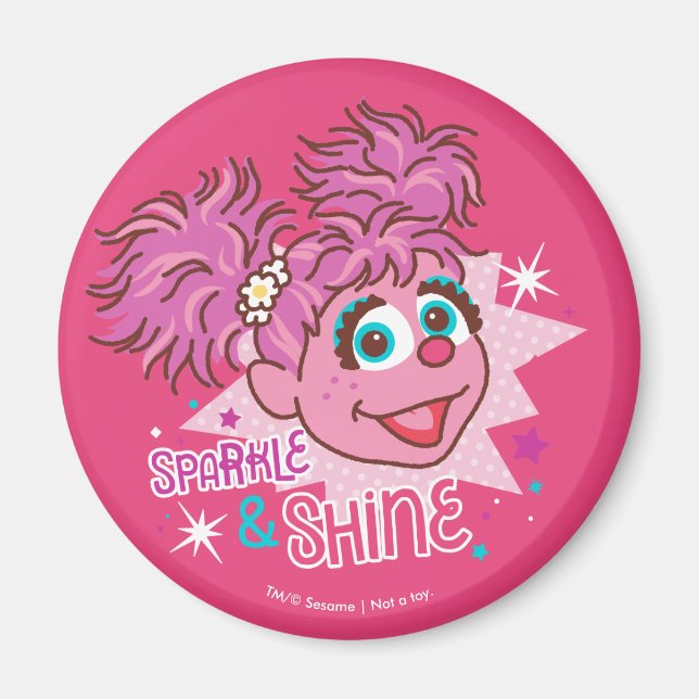Sesame Street | Abby Cadabby - Sparkle & Shine Magnet (Front)