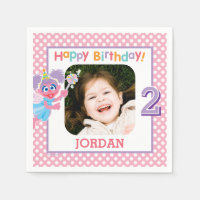 Sesame Street Abby Polka Dot Birthday