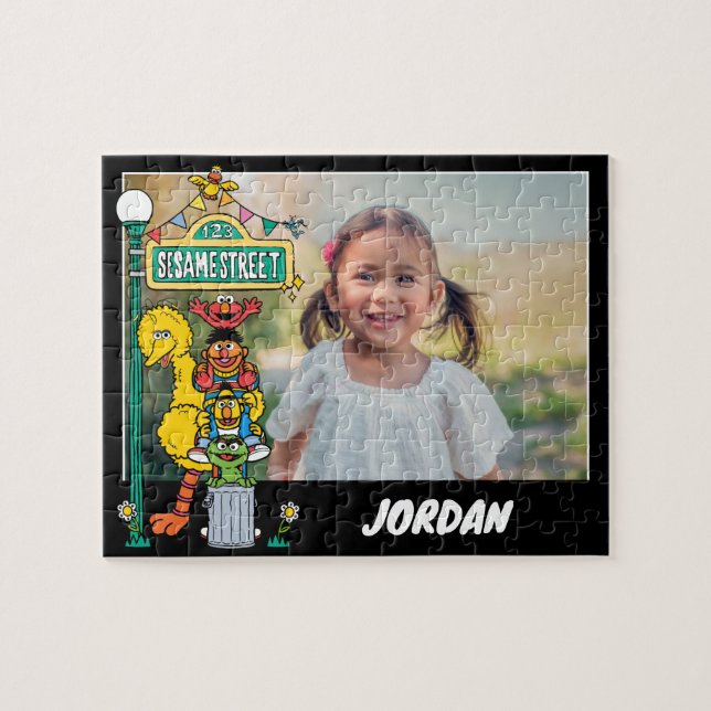 Sesame Street | Add Your Name Jigsaw Puzzle (Horizontal)