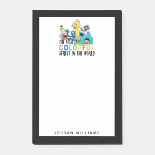 Sesame Street Add Your Name Post-it Notes