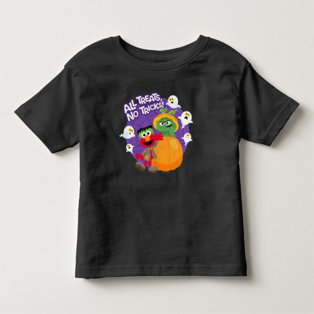 Sesame Street | All Tricks No Treats! Toddler T-Shirt (Front)