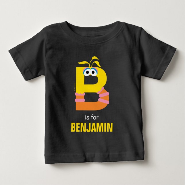 Sesame Street | B is for Big Bird Baby T-Shirt (Front)