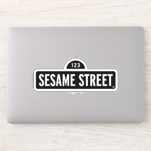 Sesame Street   B&W Logo