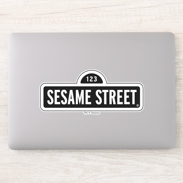 Sesame Street | B&W Logo (Computer)