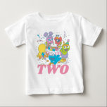 Sesame Street | Baby's 2nd Birthday Baby T-Shirt<br><div class="desc">Celebrate your little one's second birthday with this adorable t-shirt featuring beloved Sesame Street characters. The cheerful design highlights vibrant colours and playful accents,  making it the perfect outfit for a special milestone. Customisable for a personal touch,  this t-shirt adds charm and fun to any Sesame Street-themed birthday celebration.</div>