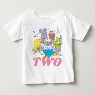 Sesame Street   Baby's 2nd Birthday Baby T-Shirt