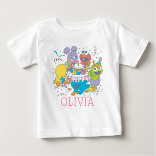Sesame Street   Baby's First Birthday Baby T-Shirt