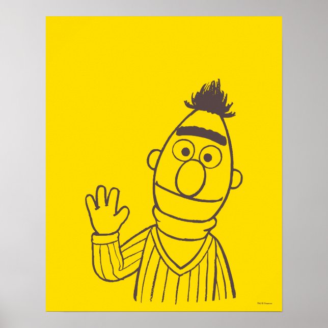 Sesame Street | Bert Bright Poster (Front)