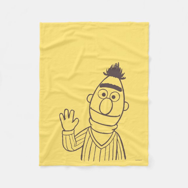 Sesame Street | Bert Fleece Blanket (Front)