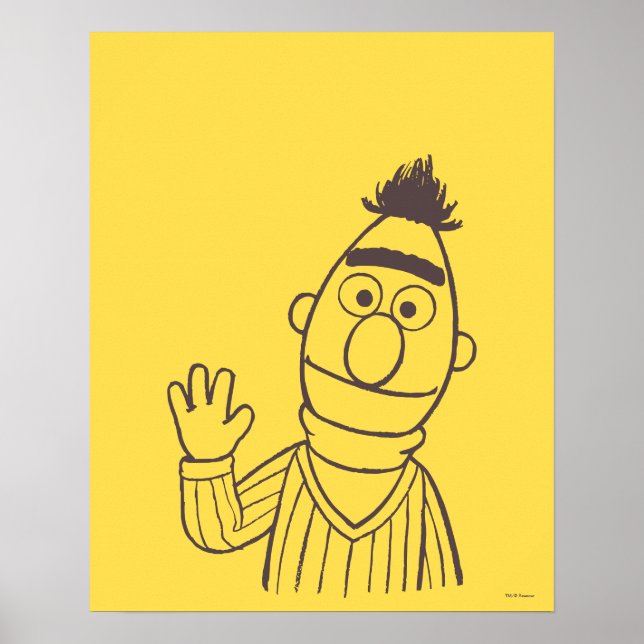 Sesame Street | Bert Poster (Front)