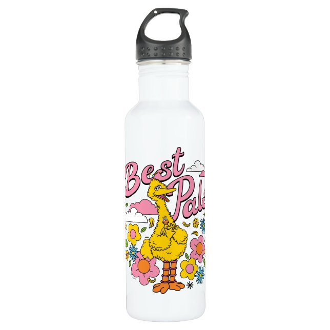 Sesame Street | Best Yellow Bird Pals 710 Ml Water Bottle (Front)