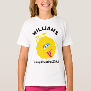 Sesame Street   Big Bird Family Vacation T-Shirt
