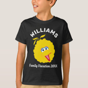 Sesame Street   Big Bird Family Vacation T-Shirt