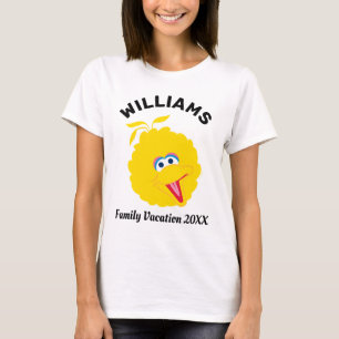 Sesame Street   Big Bird Family Vacation T-Shirt