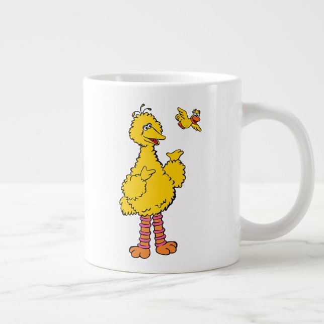 Sesame Street | Big Bird & Little Bird Large Coffee Mug (Right)