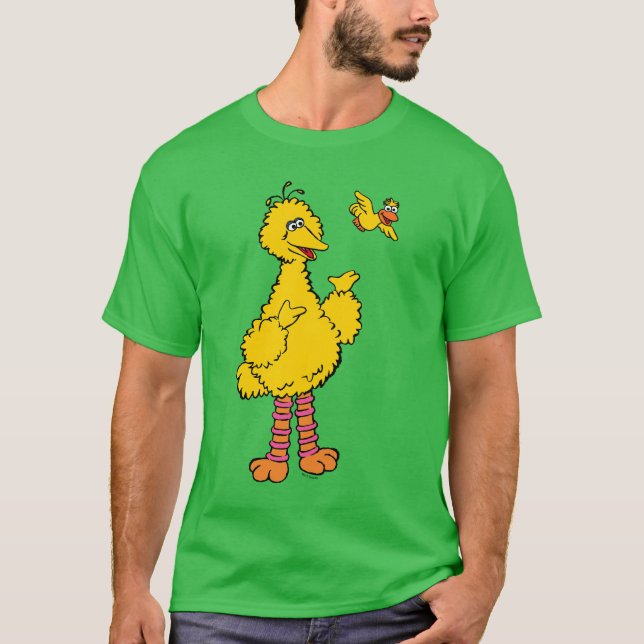 Sesame Street | Big Bird & Little Bird T-Shirt (Front)