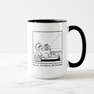 Sesame Street   Big Bird Relax Refresh Recharge Mug