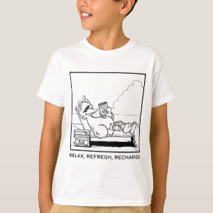 Sesame Street   Big Bird Relax Refresh Recharge T-Shirt