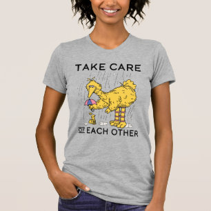 Sesame Street   Big Bird Take Care of Each Other T-Shirt
