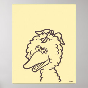 Sesame Street Bird Bird Poster