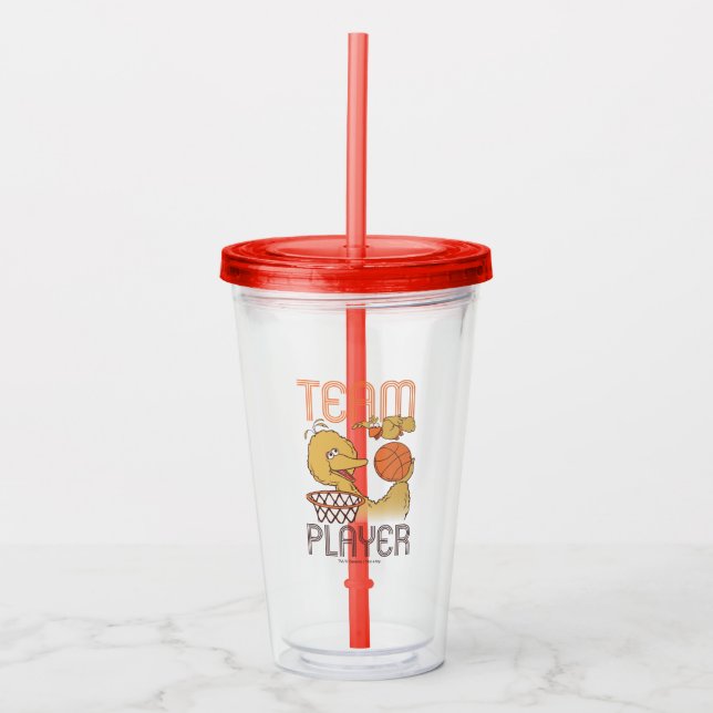 Sesame Street | Bird Bird Team Player Acrylic Tumbler (Front)
