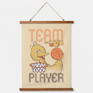 Sesame Street   Bird Bird Team Player Hanging Tapestry