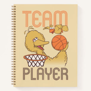 Sesame Street   Bird Bird Team Player Notebook
