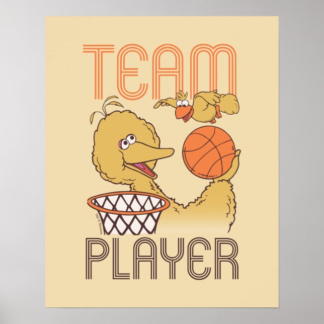 Sesame Street | Bird Bird Team Player Poster (Front)