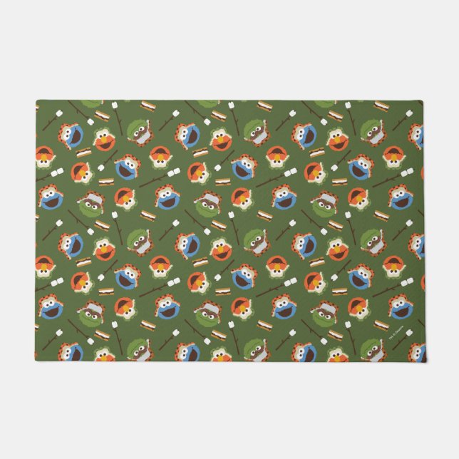 Sesame Street | Camping Is S'more Fun With Friends Doormat (Front)