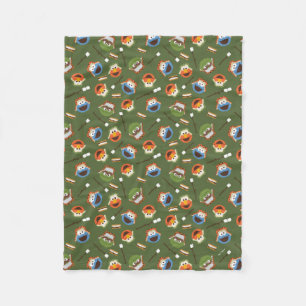 Sesame Street   Camping Is S'more Fun With Friends Fleece Blanket