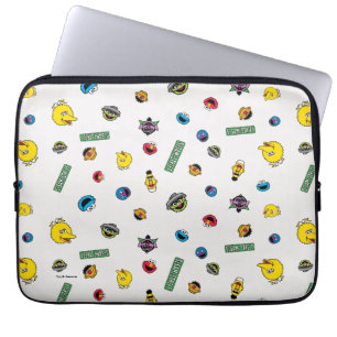 Sesame Street Character Pattern Laptop Sleeve