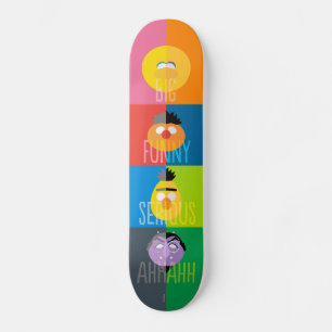 Sesame Street Characters - Colour Block Skateboard