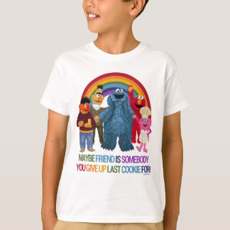 Sesame Street Characters | Friends Quote T-Shirt