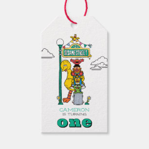 Sesame Street Characters & Street Sign Gift Tags