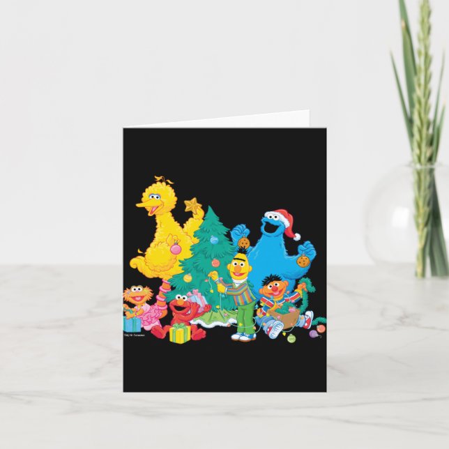 Sesame Street Christmas Pals  Card (Front)