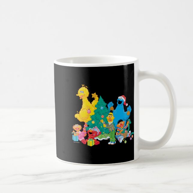 Sesame Street Christmas Pals  Coffee Mug (Right)